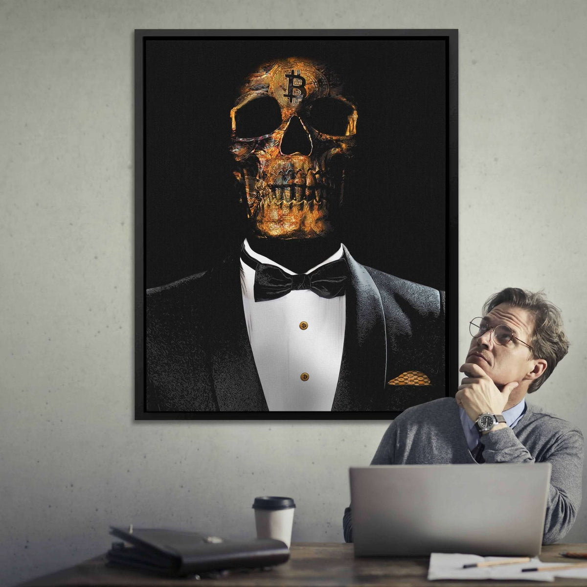 The Investor - Luxury Wall Art