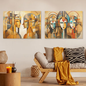 The Power of the Minds Set (2) Set - Luxury Wall Art