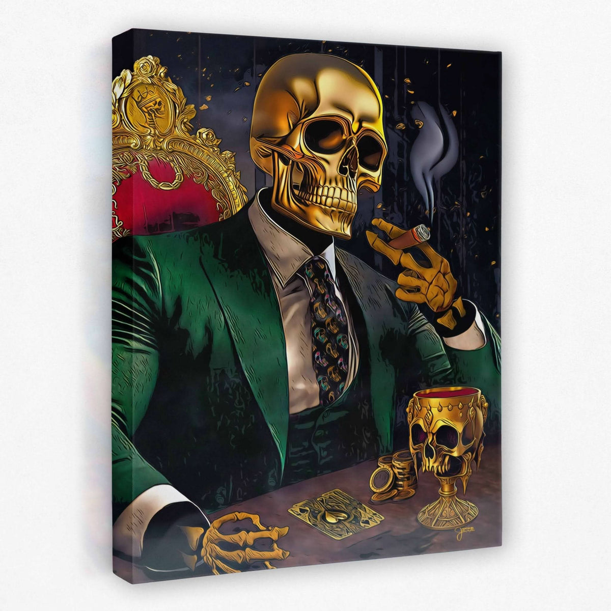 The Risk Taker - Luxury Wall Art