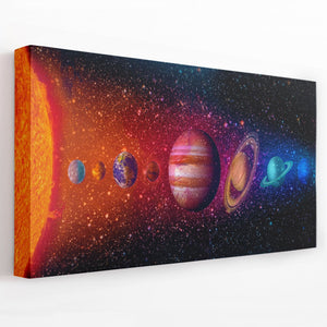 The Solar System - Luxury Wall Art