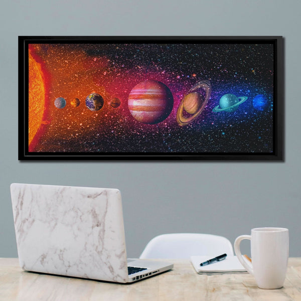 The Solar System in a room