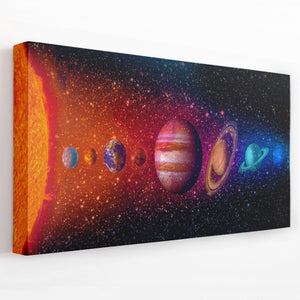 The Solar System - Luxury Wall Art