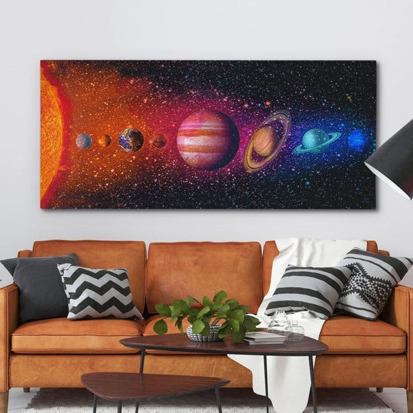 The Solar System in a room