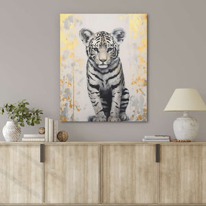 Tiger Cub's Prowl - Luxury Wall Art