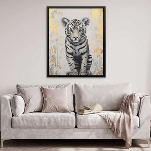 Tiger Cub's Prowl - Albino Art