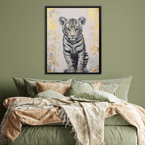 Tiger Cub's Prowl - Luxury Wall Art