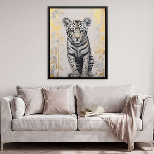 Tiger Cub's Prowl - Luxury Wall Art