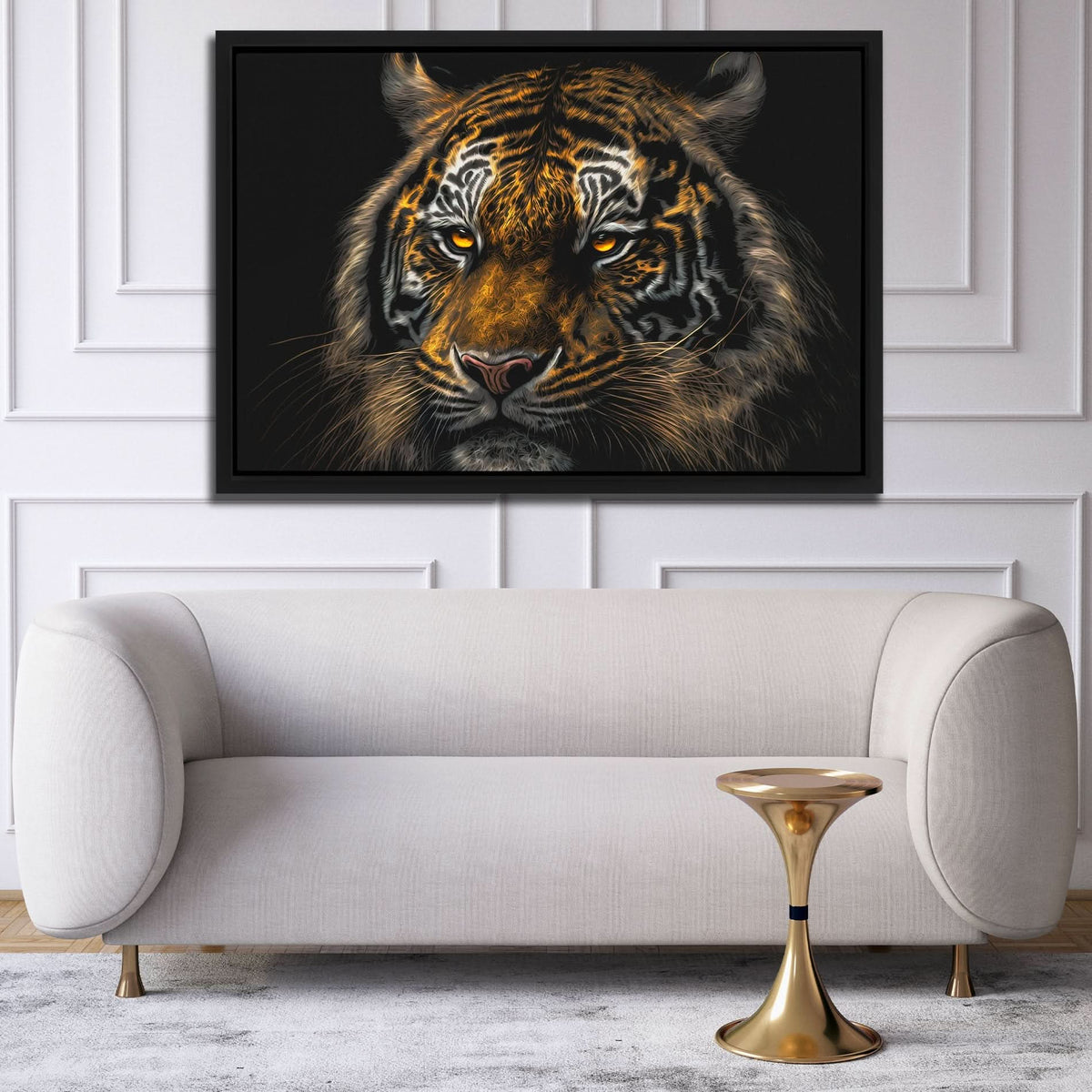 Tiger Stalking - Luxury Wall Art