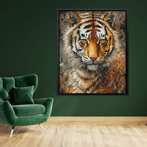 Tiger's Embrace - Animals Art