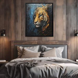 Tiger's Strength - Luxury Wall Art