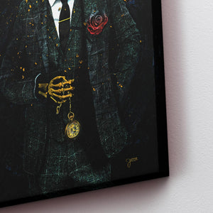 Timeless Skeleton King - Luxury Wall Art