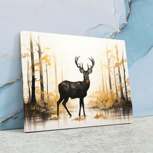 Tranquil Melody - Wall Art in Black Frame