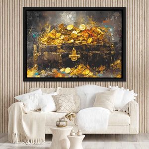 Treasure in Sight - Oversized Treasure Canvas Wall Art