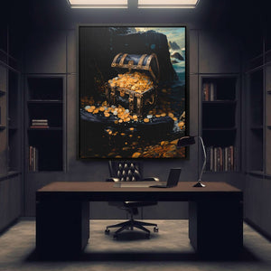 Treasures Splendor - Black Wall Art