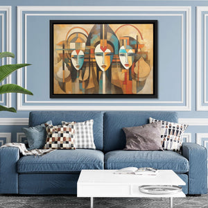 Tribute to Women - Abstract Wall Art Print