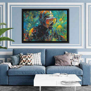 Tropical Diving - Luxury Wall Art