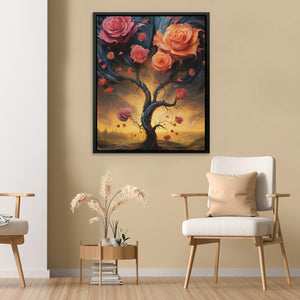 Twisted Roses - Luxury Wall Art
