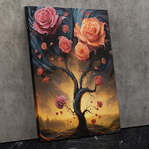Twisted Roses - Luxury Wall Art