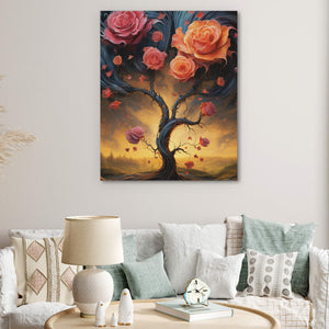 Twisted Roses - Luxury Wall Art