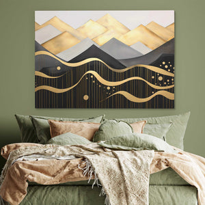 Valley of Gold - Luxury Wall Art