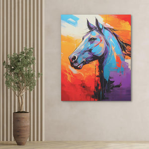 Vibrant Stallion - Luxury Wall Art