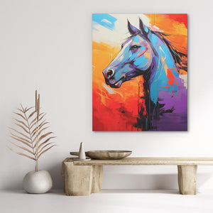 Vibrant Stallion - Luxury Wall Art