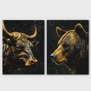 Wall Street Warriors - Luxury Wall Art