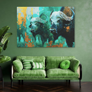 Water Buffalos - Luxury Wall Art