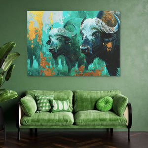 Water Buffalos - Luxury Wall Art