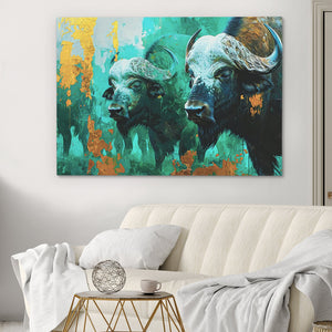 Water Buffalos - Luxury Wall Art