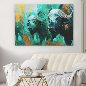 Water Buffalos - Luxury Wall Art