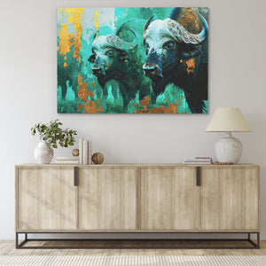 Water Buffalos - Luxury Wall Art