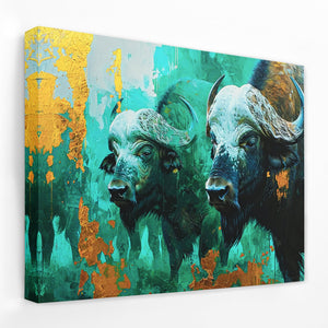 Water Buffalos - Luxury Wall Art