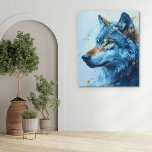 Watercolor Wolf - Luxury Wall Art