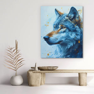 Watercolor Wolf - Luxury Wall Art