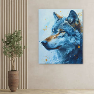 Watercolor Wolf - Luxury Wall Art