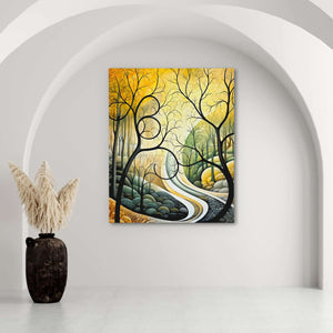 Wavering Garden - Luxury Wall Art