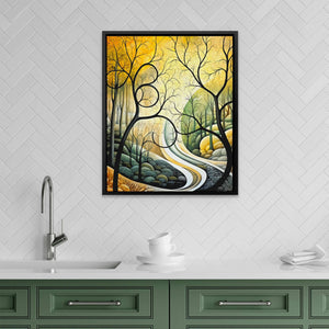 Wavering Garden - Luxury Wall Art