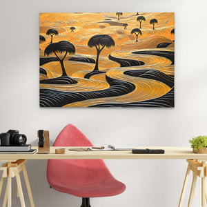 Waving Hills - Luxury Wall Art