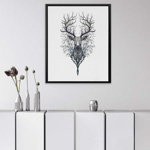 Wealthy Buck - Luxury Wall Art