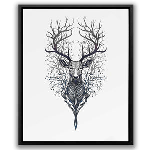 Wealthy Buck - Luxury Wall Art