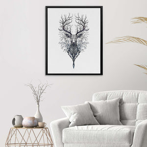 Wealthy Buck - Luxury Wall Art