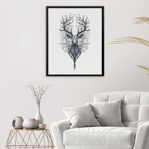 Wealthy Buck - Luxury Wall Art