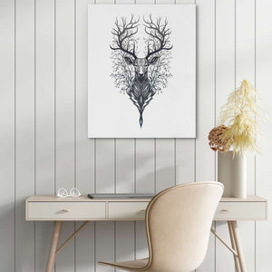 Wealthy Buck - Luxury Wall Art