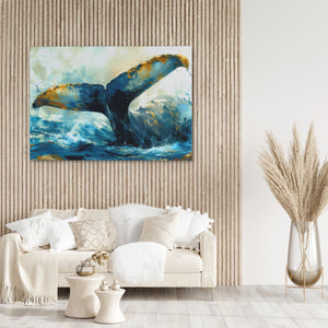 Whale Tail - Luxury Wall Art
