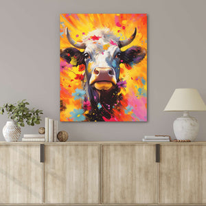 Whimsical Bovine - Luxury Wall Art