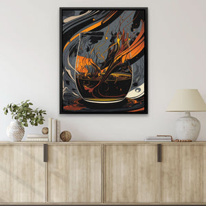 Whiskey Chaos - Luxury Wall Art