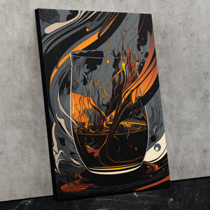 Whiskey Chaos - Luxury Wall Art