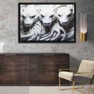 White Cobras - Luxury Wall Art