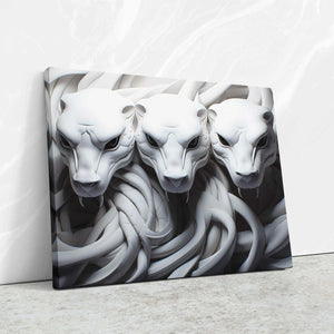 White Cobras - Luxury Wall Art